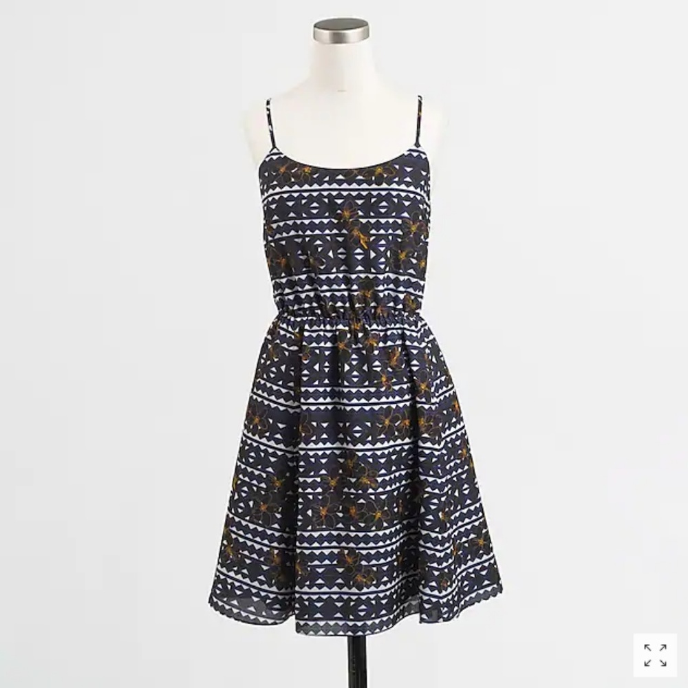 J. Crew Factory Printed Sundress